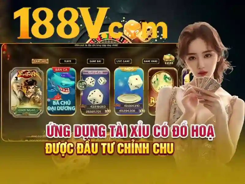 Giao dien trang chu dang nhap 188v sang trong va hien dai